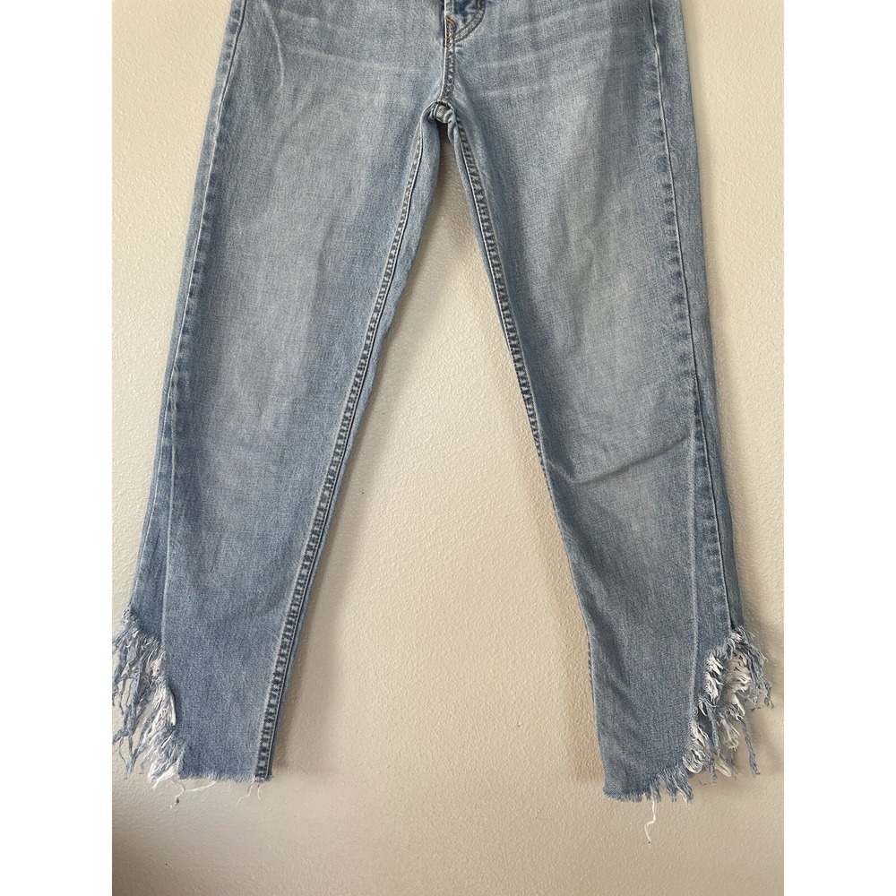Comune Aberdeen Thrift Straight Fit Jeans‎ Women's Size 27 Button Fly Distressed - Picture 3 of 15